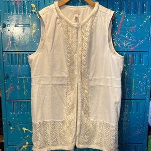 Chico’s Beautiful White Cardigan. XXL. T238